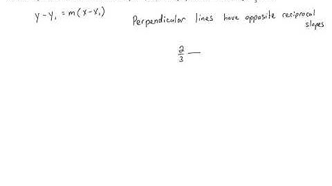 Point-Slope Form - Problem 6