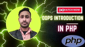 Object Oriented Programming in PHP(Object, Class, Constructor and Destructor) || OOPS Introduction