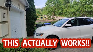 How To Program your Audi Q5 Garage Door Opener (Actual Programming) May Work on Other Models/Years.
