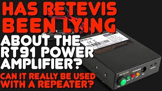 Retevis RT91 Amplifier  Does The RT91 Work With The Retevis RT97 Repeater As Claimed By Retevis?