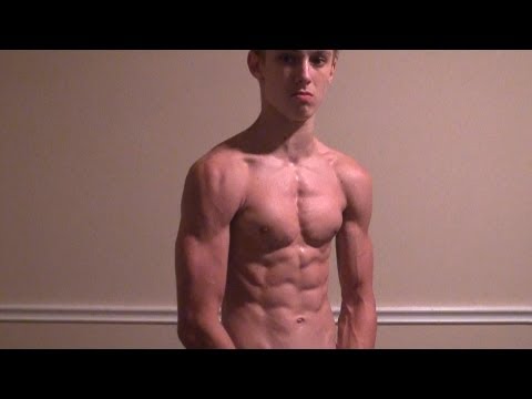 15 Year old Bodybuilder Progress video 6