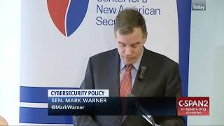 Senate Intelligence Co-Chair Warner on Cyber Threats