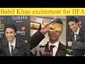 Babil Khan Excitement for his 1st IIFA Awards