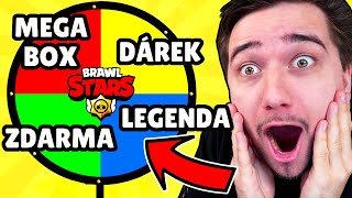 DÁRKY ZDARMA! Narozeniny a Kolo Štěstí! MEGA BOX OPENING! | Brawl Stars