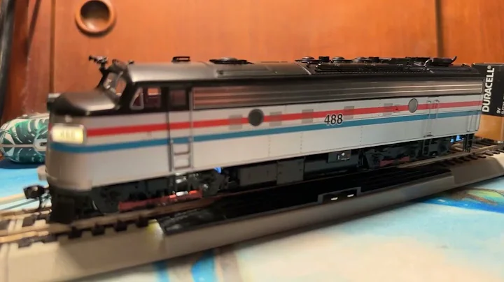 Ho MRTA EMD FL9 HEP Test Run