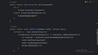 UI automation using Java