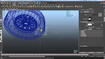 Maya tutorial - Car tire - Part2: Texturing in PS and Rendering