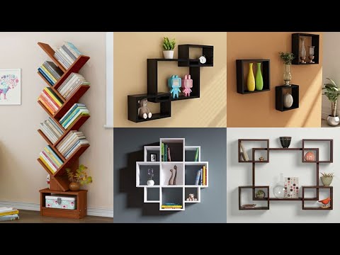 top-50-corner-wall-shelves-design-ideas-2020-|-wooden-bookshelf-|-creative-diy-wall-shelf-designs