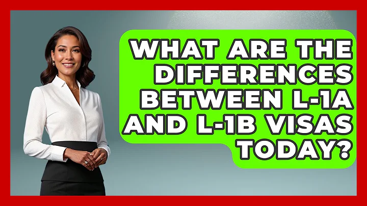 What Are The Differences Between L-1A And L-1B Visas Today? - US Citizenship Immigration Guide