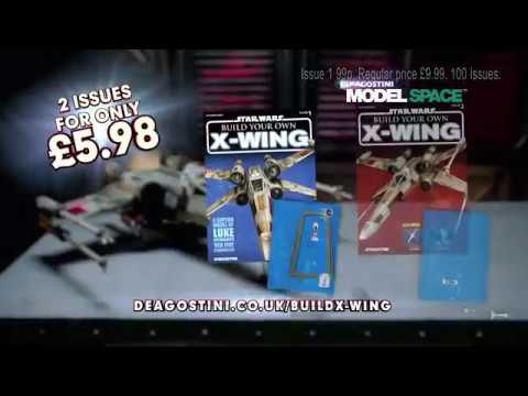 Build your Own Star Wars X-wing Model Spot 20" - DeAgostini Modelspace