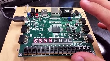 HEX Counter on FPGA Board