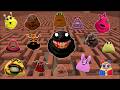 🏙️SPARTAN KICKING POU BOU FAMILY FROM BOU'S REVENGE Of POU and SCARY PINK POU in BIG MAZE Gmod????!!