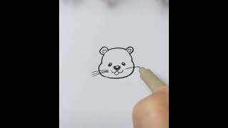 Kolay Aslan Çizimi Easy Lion Drawing