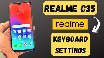 Realme C35 Keyboard Settings || ON/OFF Keyboard sound
