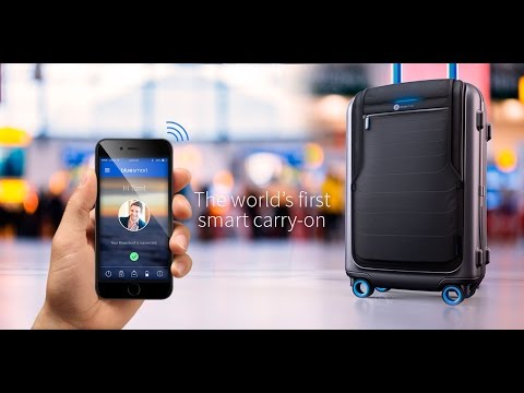 Bluesmart, la valise connectée et intelligente !