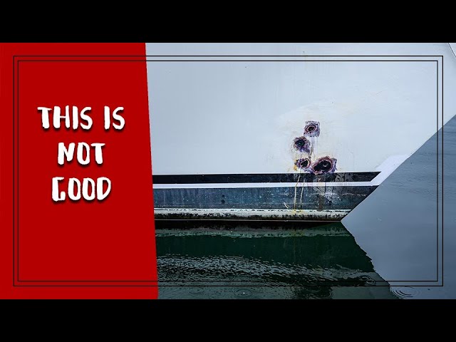 It Looks Like Someone Shot Our Boat! Steel Sailboat Chain Locker Problems | Ch4 E11 | TheWaywardLife