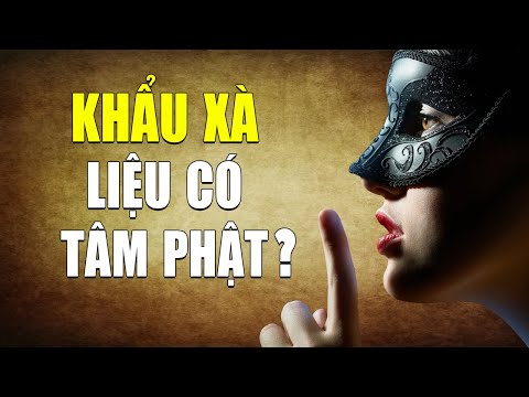 Người khẩu xà liệu có thể mang tâm Phật?