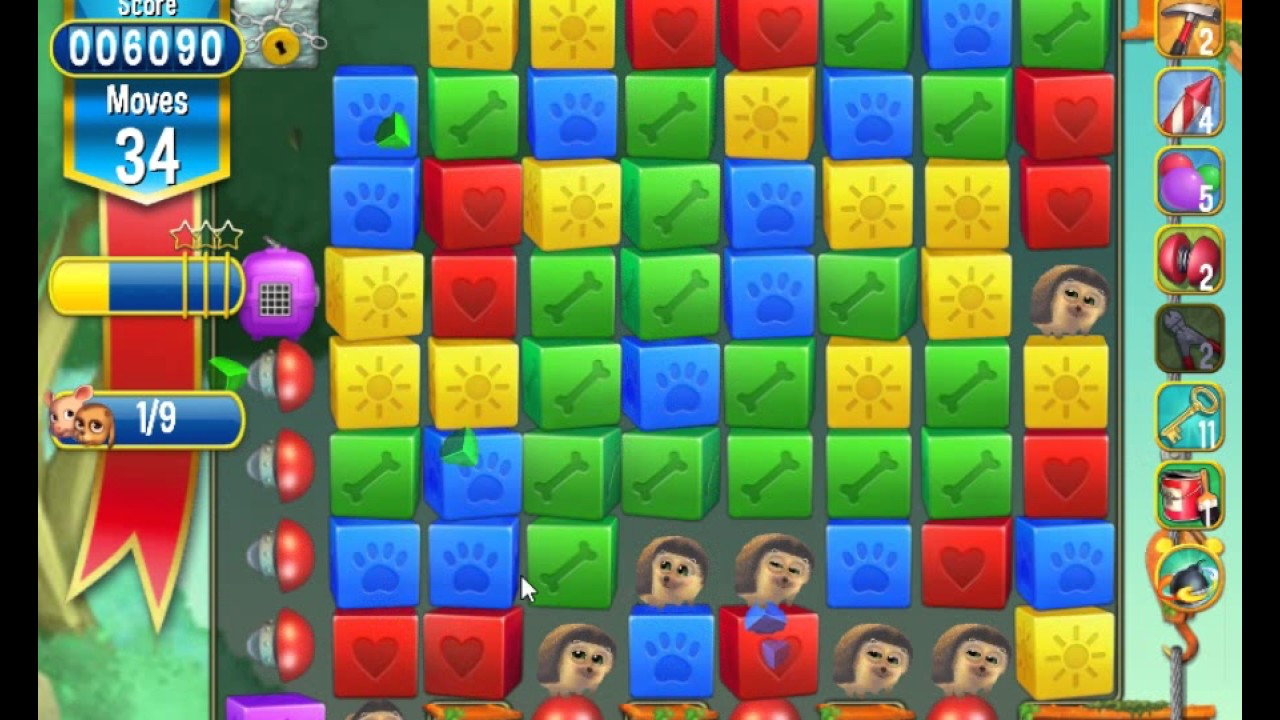 Pet Rescue Saga, Pet Island, 7th July 2017, level 9 😈 ►TOBIAS DEAMON◄