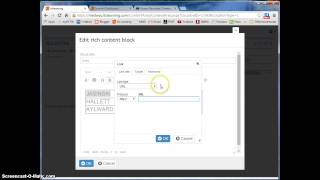 Its Learning - Tree Links on Dashboard