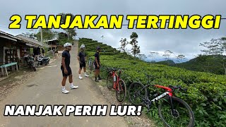 TAHUN BARU GOWES NANJAK PERIH 2 PUNCAK - SUROLOYO KEBUN TEH NGLINGGO - road bike cycling vlog