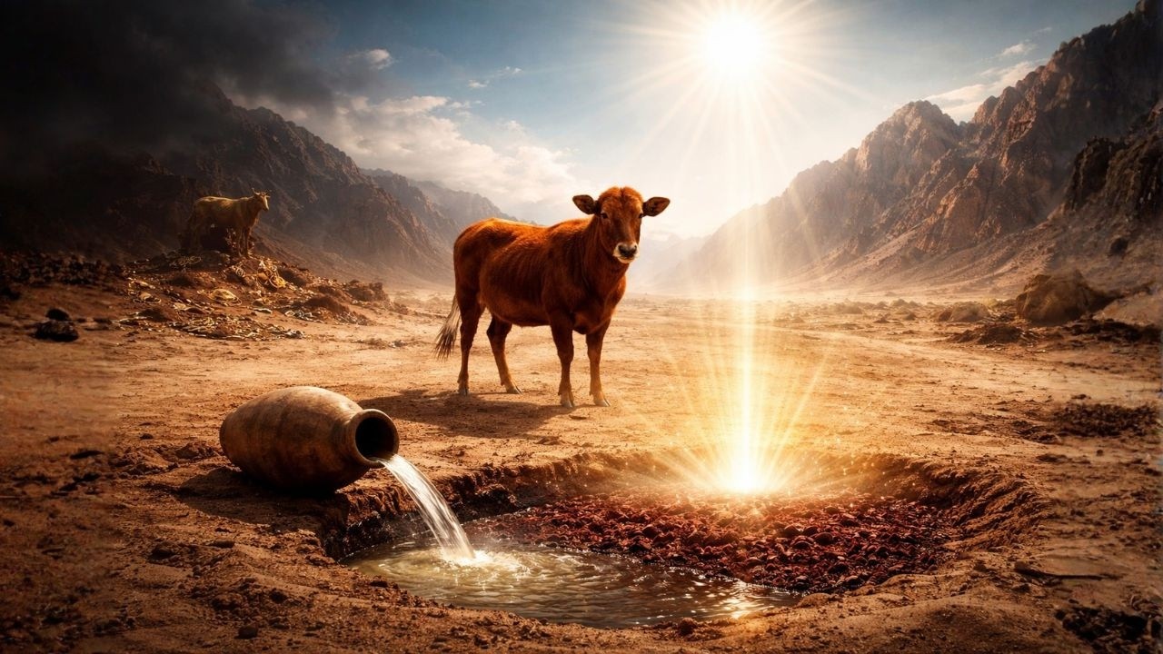 כי תשא (שבת פרה) מחטא העגל לפרה האדומה - מאובדן תקווה לטהרה!