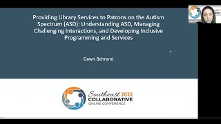 Information Providing Library Services to Patrons on the Autism Spectrum Guide