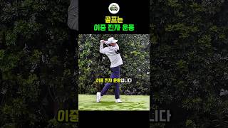 골프는 이중 진자 운동