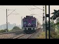 Trains Passing Each Other at High Speed | Real Indian Railway Action 🚆🔥