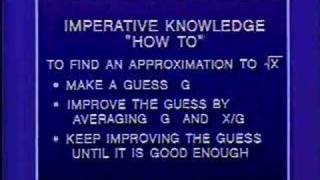 SICP / What is "Computer Science" ?