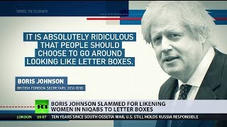 Boris the burk? BoJo slammed for likening women in niqabs to letter boxes