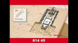 Galimberti Ferramenta - Supporti Per Pannelli Sospesi 814 45 Da Incassare