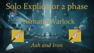 Solo Explicator 2 phase with Ergo Sum (Ash and Iron)