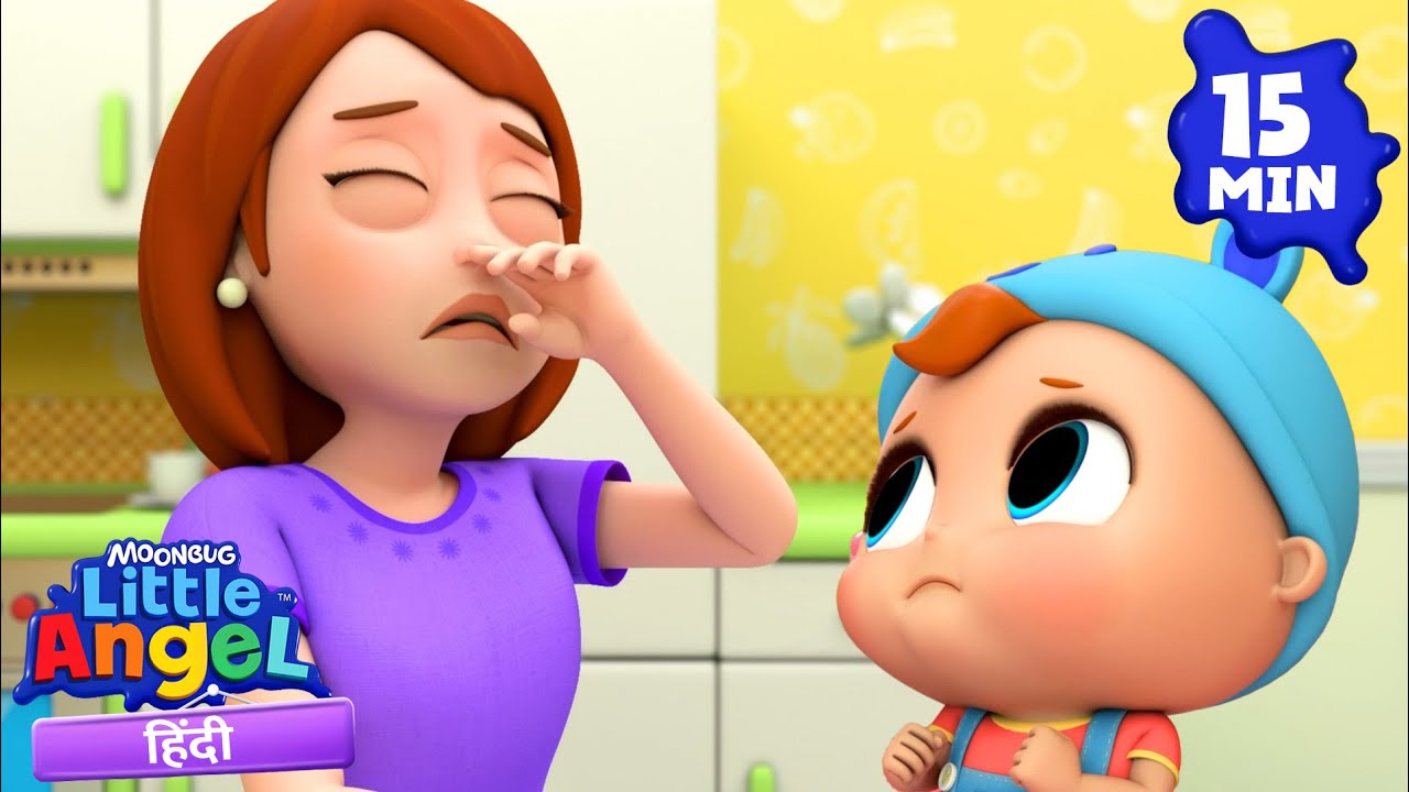 Baby John Bana Caretaker | Get Well Soon Mommy | Little Angel Hindi