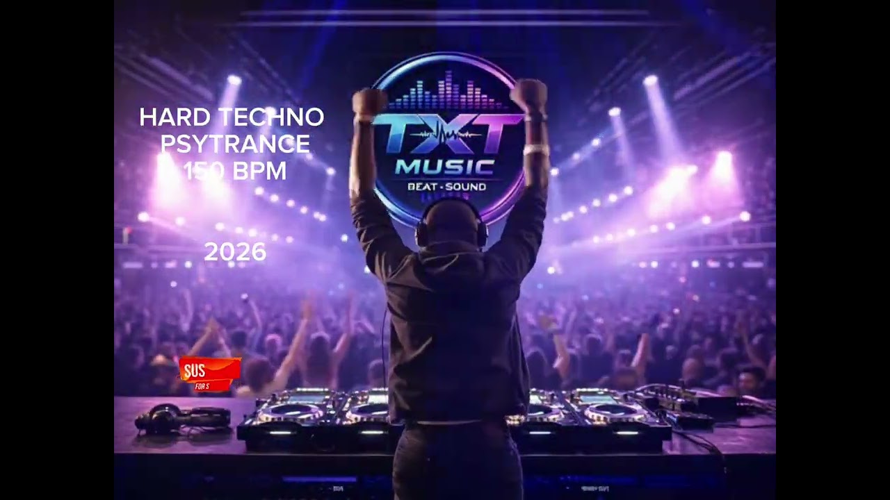 Hard Techno x Psytrance 150 BPM 🔥 Dark Warehouse Rave | TXT Music Beat-Sound # 