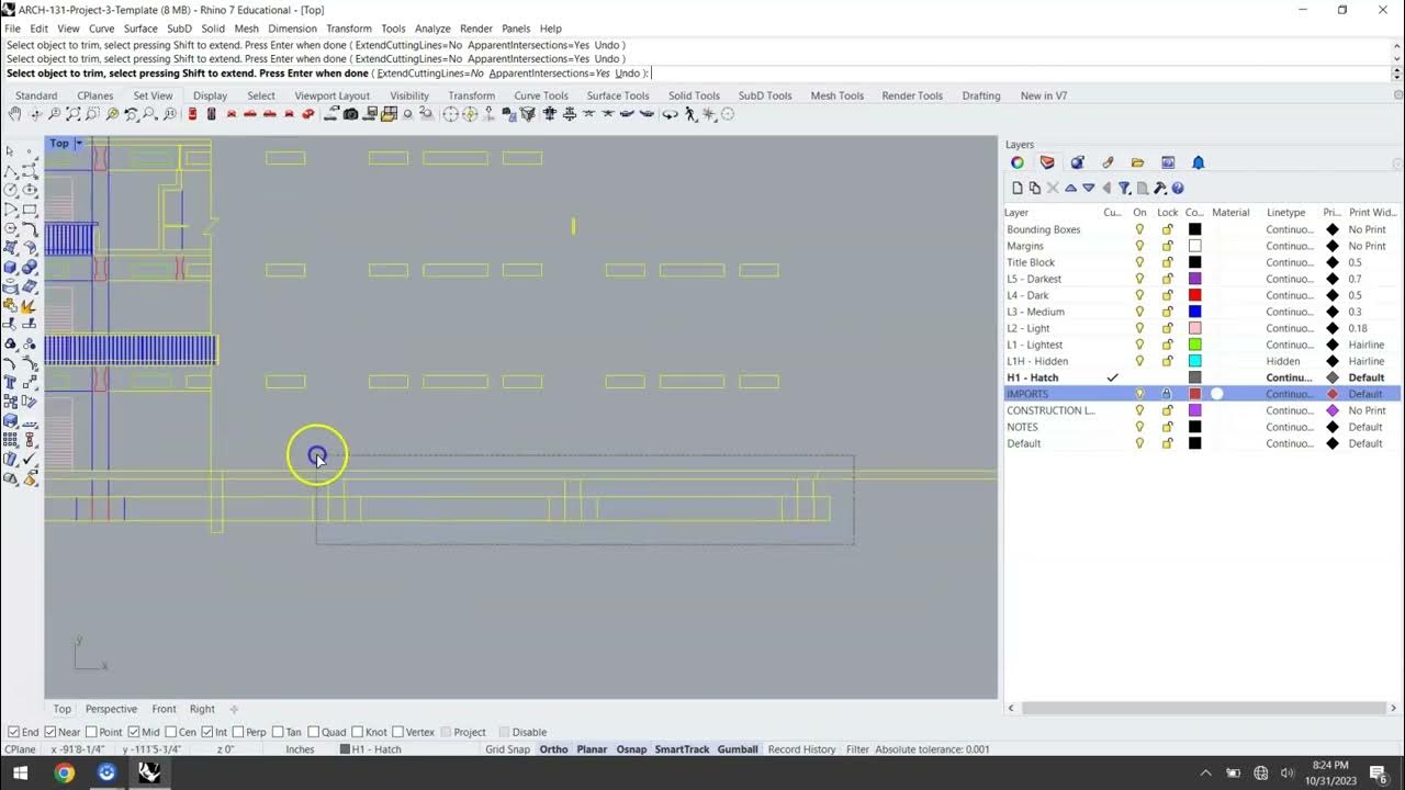 Sheet setup print to scale in rhino w josh miller youtube