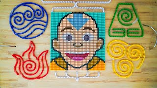 Avatar the Last Airbender in Dominoes! (Satisfying Compilation - No Music)