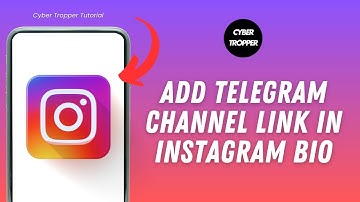 How To Add Telegram Channel Link In Instagram Bio
