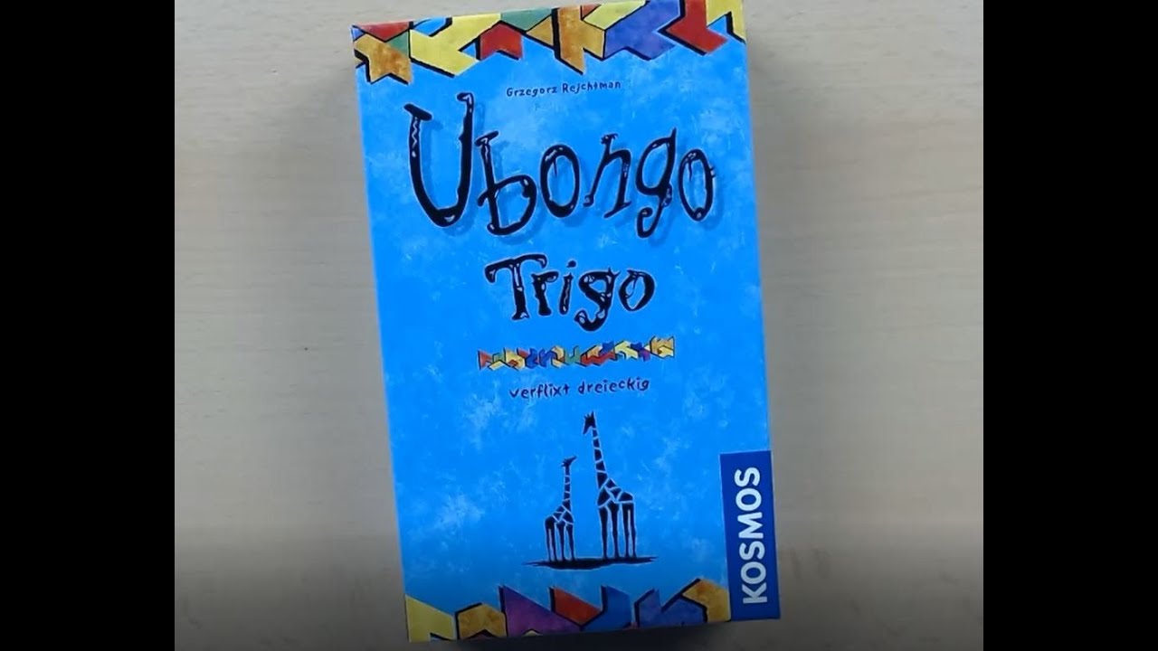 Solo Let's Play Ubongo Trigo schwer (Mitbringspiel/Legespiel)