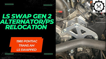 LS Gen 2 Firebird Alternator/PS Relocation