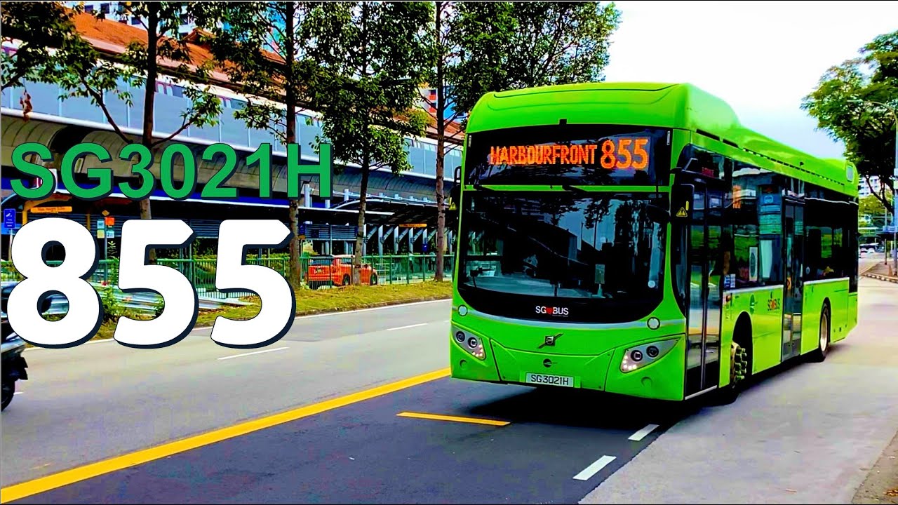 (RARE) Joyride - 🟢 SG3021H on Tower Transit Bus Service 855 [Volvo B5LH ...