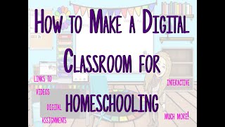 Create Your Own Virtual Classroom-Education