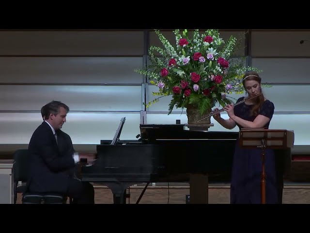 Brahms: Hungarian Dance No. 10, arr. for flute and piano ( The Mazzoni Duo) class=