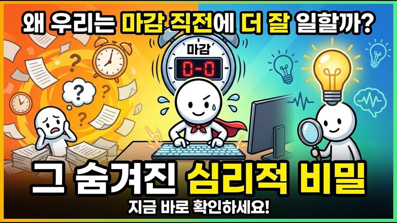 왜 우리는 벼락치기를 선택할까?