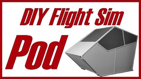 DIY Flight Sim Pod - Promo 2015