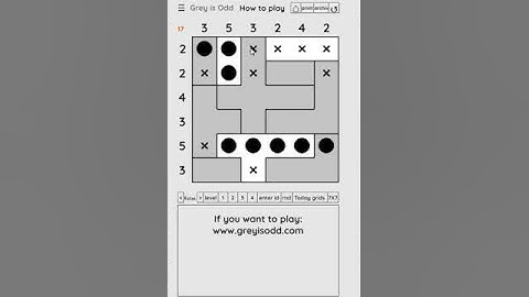 Today grids. Solution level 4 6X6 dated 2-03-2024