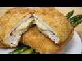 How to make Chicken Cordon Bleu: easy chicken cordon recipe | Cheesy Stuffed Chicken