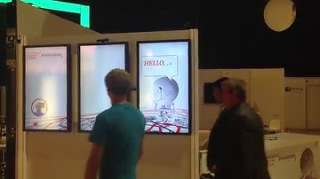 TELEKOM AUSTRIA  - Face Tracking and Gesture Recognition - Interactive Digital Signage