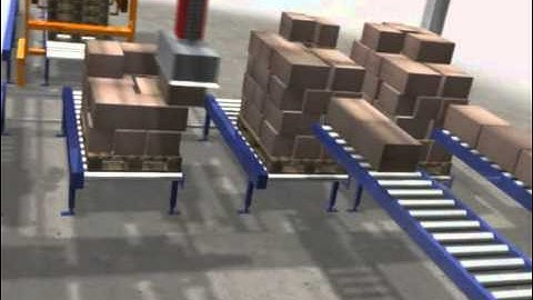 Palletiser, depalletiser gantry robot - RAUPACK