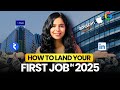 How to Land Your First Tech Job in 2025 — Even Without Internships or Experience