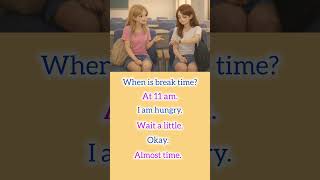 Break Time at College 🍱 | Easy English Conversation For Beginners| Slow English Conversation